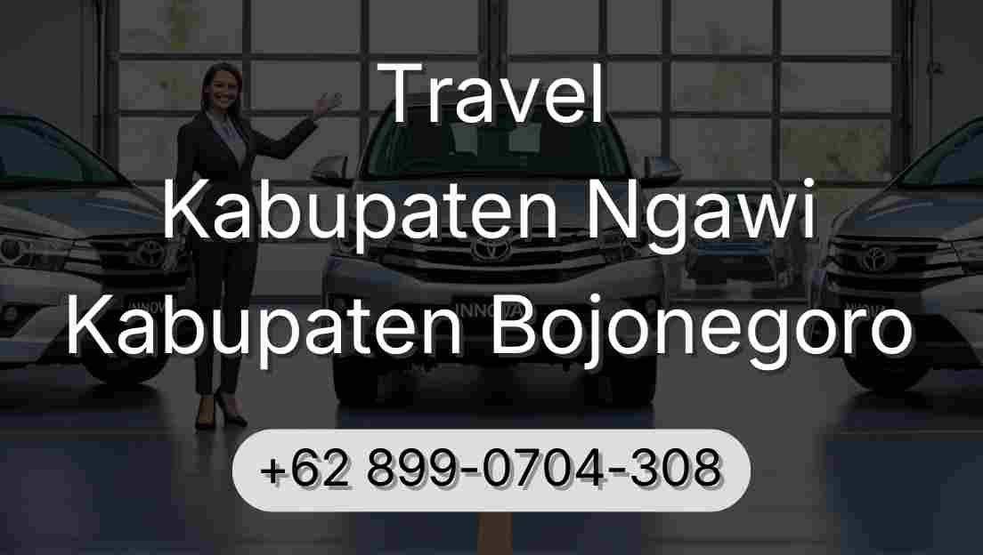Travel Kabupaten Ngawi Kabupaten Bojonegoro