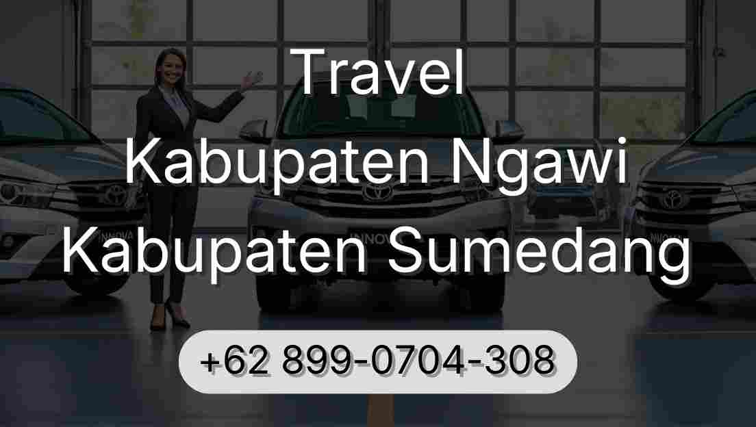 Travel Kabupaten Ngawi Kabupaten Sumedang