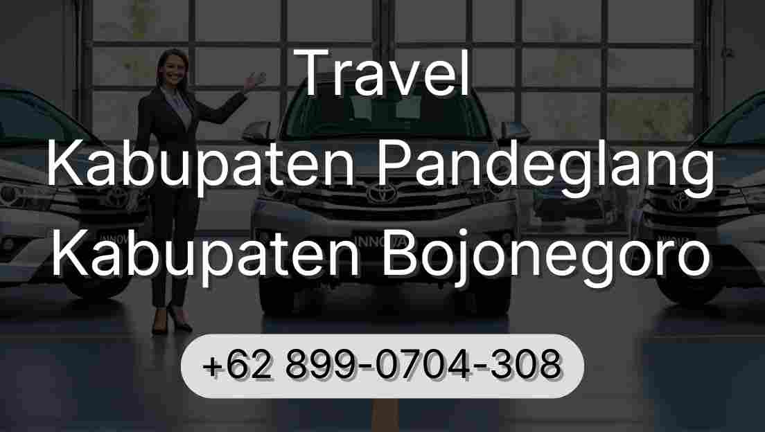 Travel Kabupaten Pandeglang Kabupaten Bojonegoro