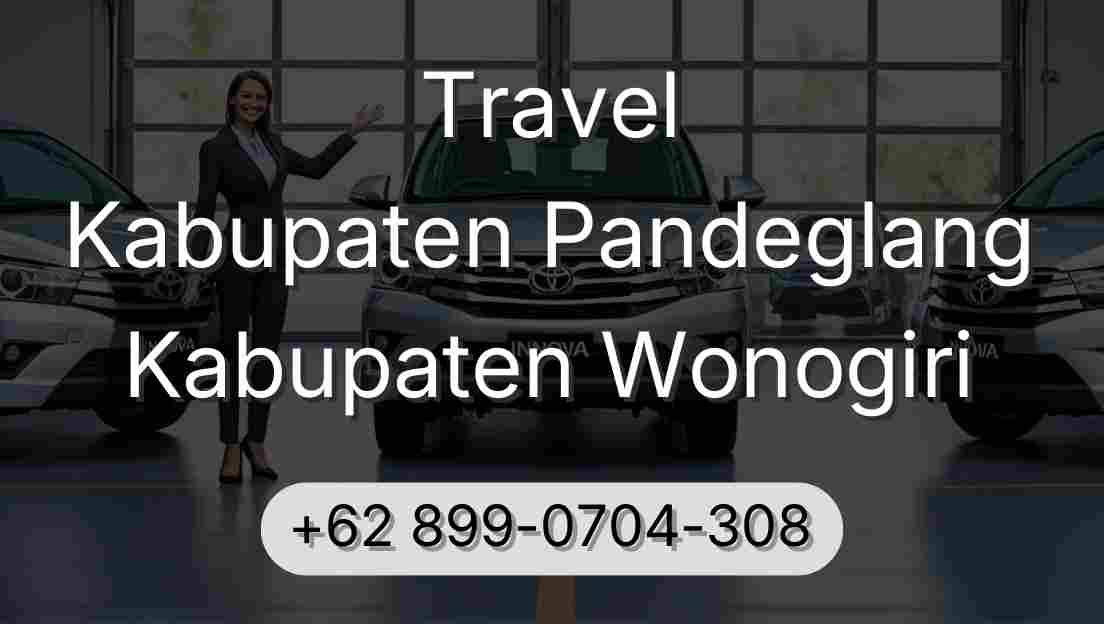 Travel Kabupaten Pandeglang Kabupaten Wonogiri