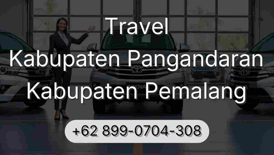 Travel Kabupaten Pangandaran Kabupaten Pemalang