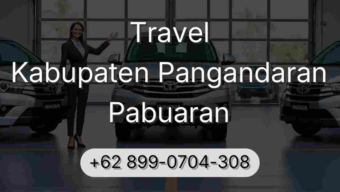 Travel Kabupaten Pangandaran Pabuaran
