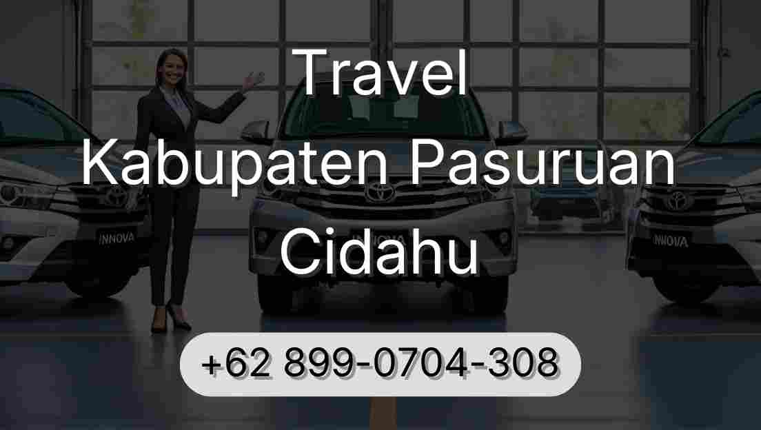 Travel Kabupaten Pasuruan Cidahu