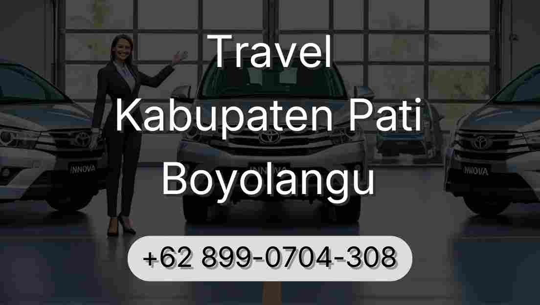 Travel Kabupaten Pati Boyolangu