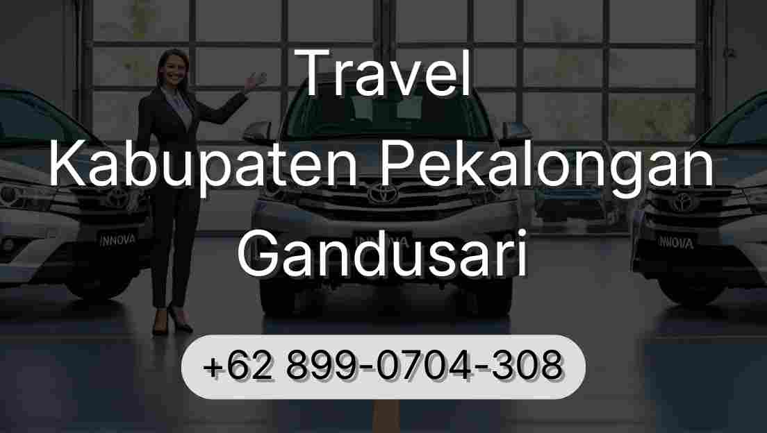 Travel Kabupaten Pekalongan Gandusari