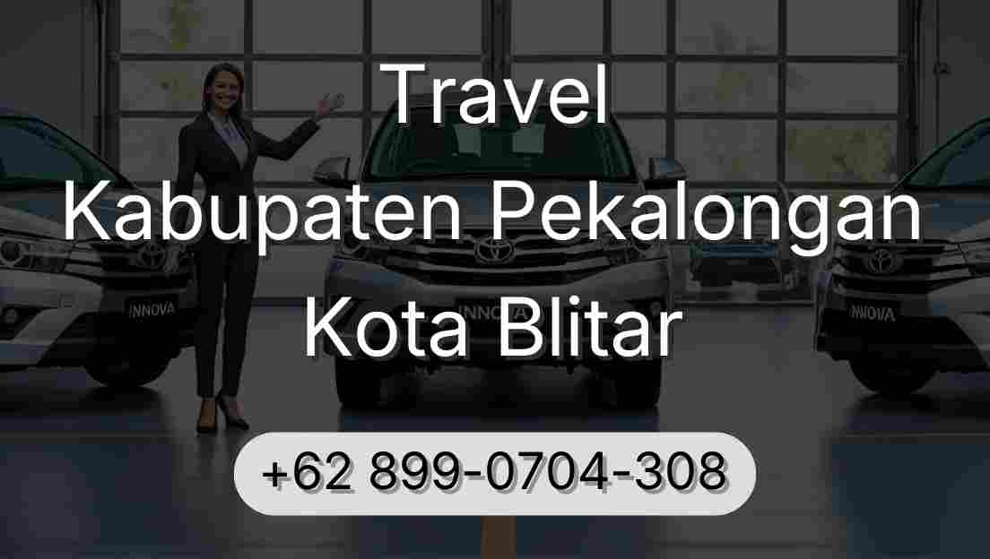 Travel Kabupaten Pekalongan Kota Blitar