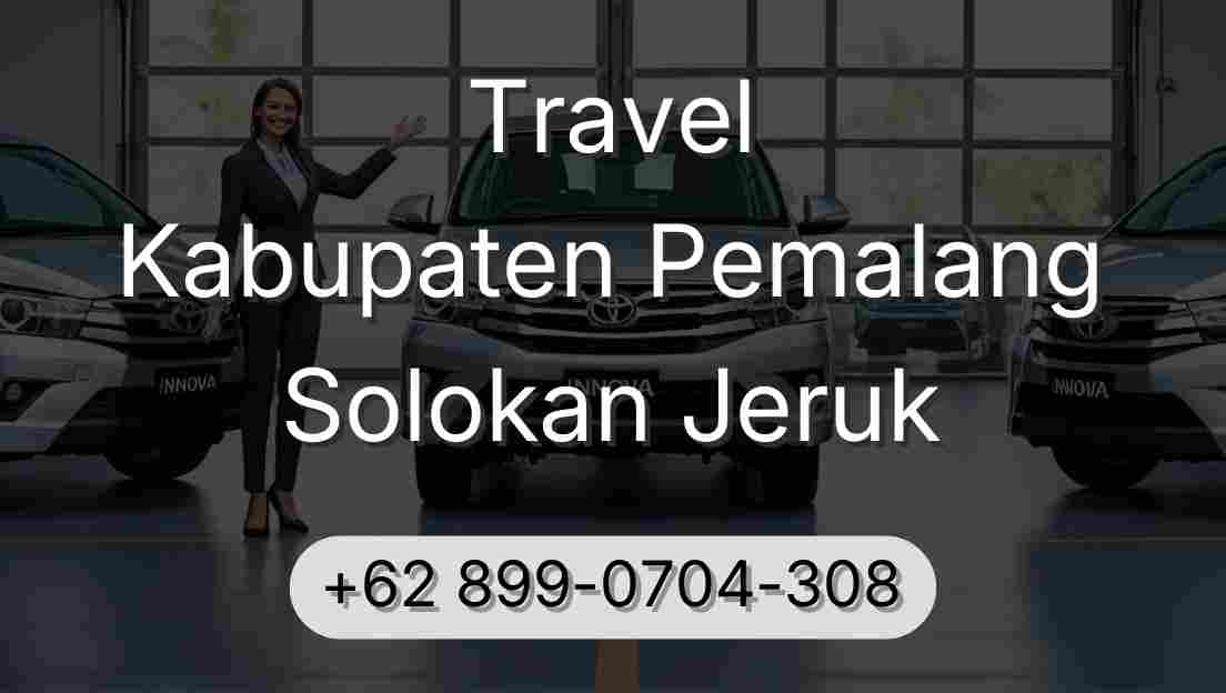Travel Kabupaten Pemalang Solokan Jeruk