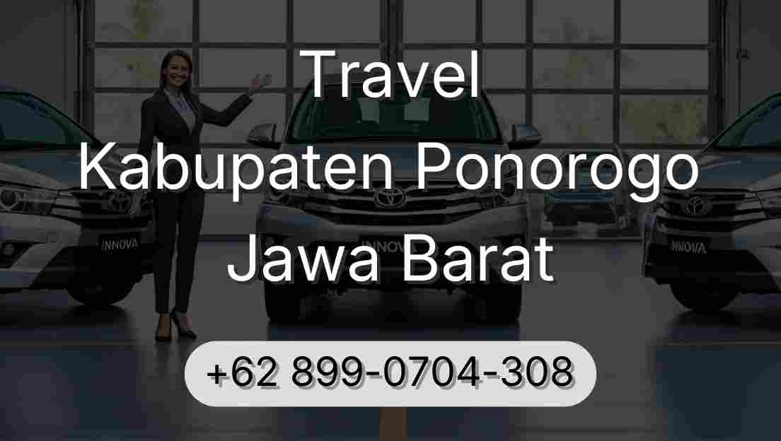 Travel Kabupaten Ponorogo Jawa Barat