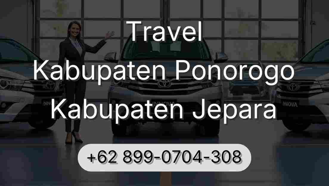 Travel Kabupaten Ponorogo Kabupaten Jepara