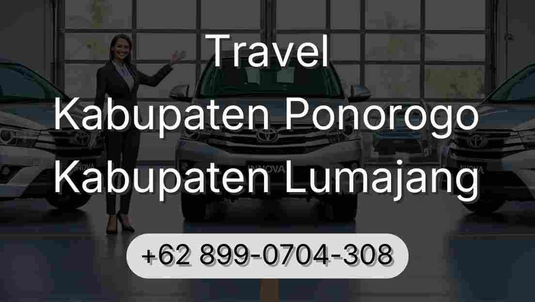 Travel Kabupaten Ponorogo Kabupaten Lumajang
