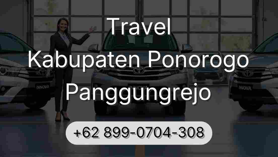 Travel Kabupaten Ponorogo Panggungrejo