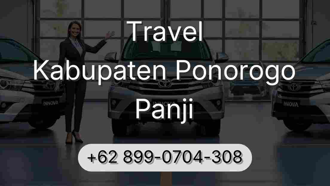 Travel Kabupaten Ponorogo Panji