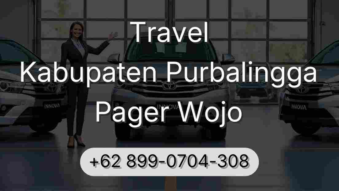 Travel Kabupaten Purbalingga Pager Wojo
