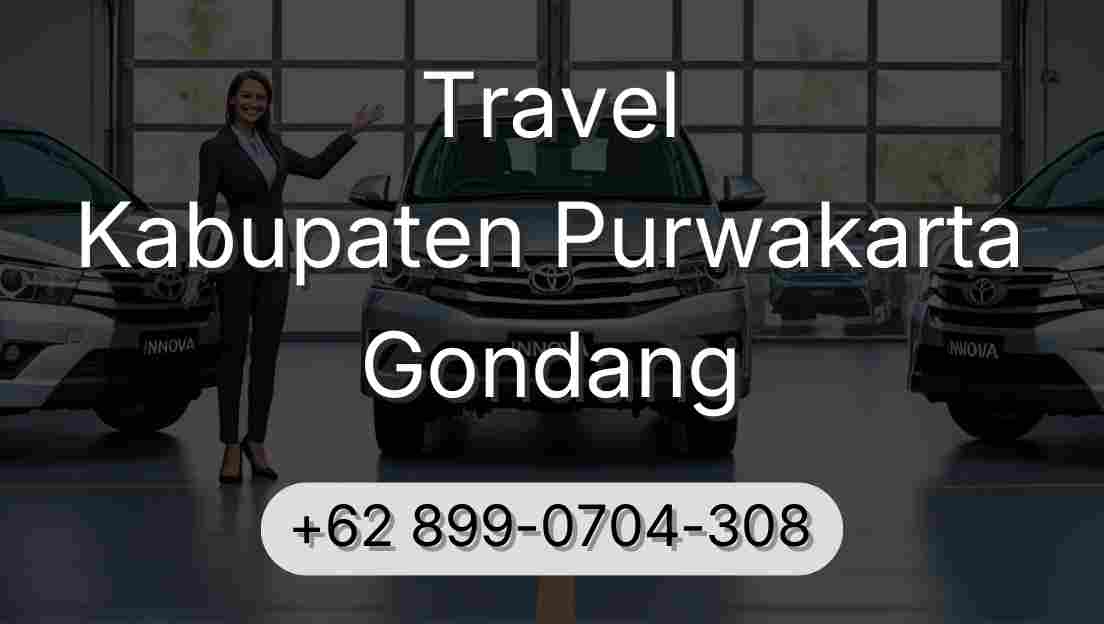 Travel Kabupaten Purwakarta Gondang