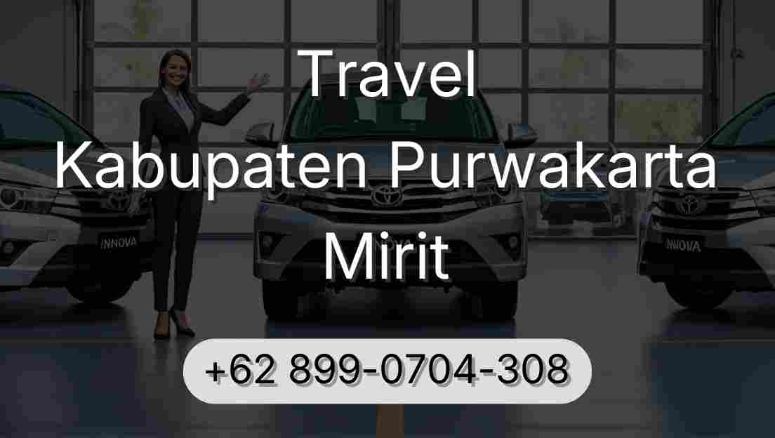 Travel Kabupaten Purwakarta Mirit