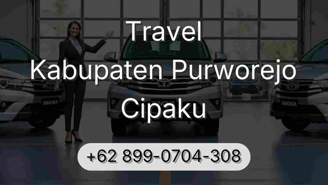 Travel Kabupaten Purworejo Cipaku