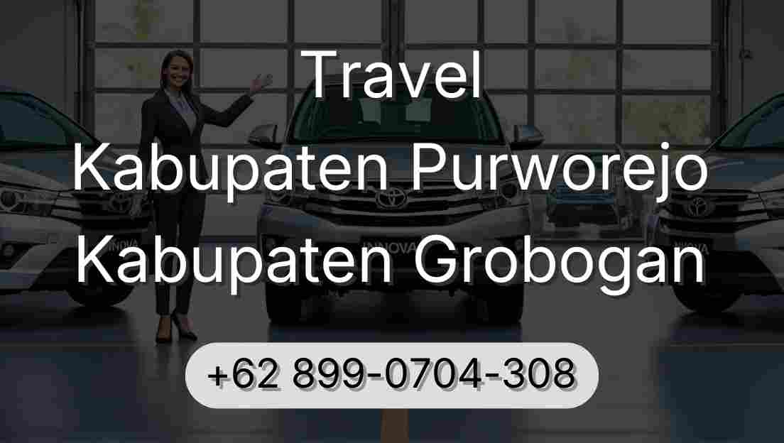 Travel Kabupaten Purworejo Kabupaten Grobogan