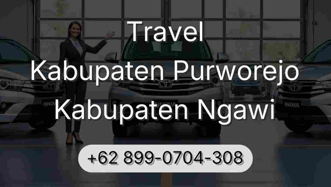 Travel Kabupaten Purworejo Kabupaten Ngawi