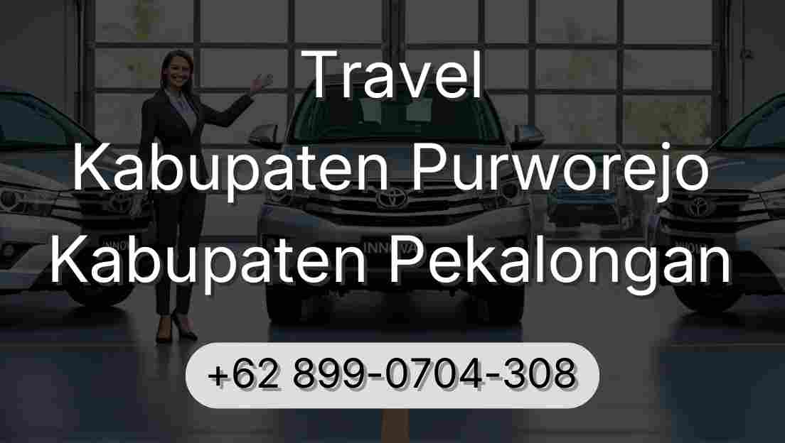 Travel Kabupaten Purworejo Kabupaten Pekalongan