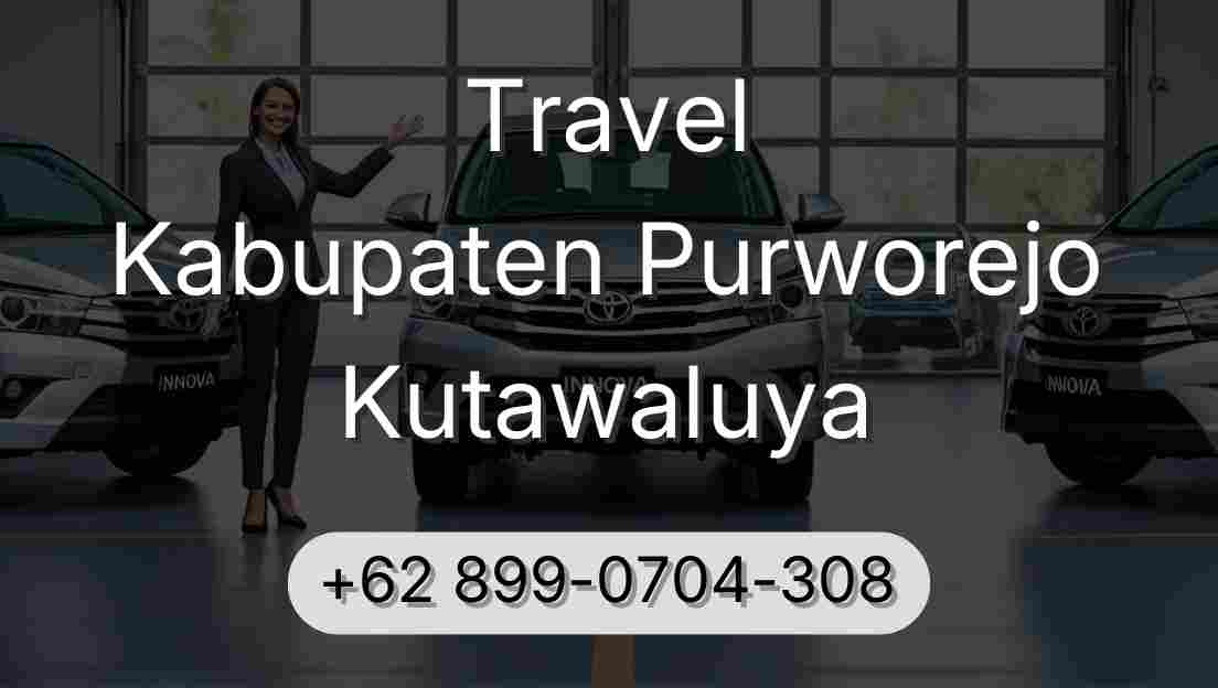Travel Kabupaten Purworejo Kutawaluya