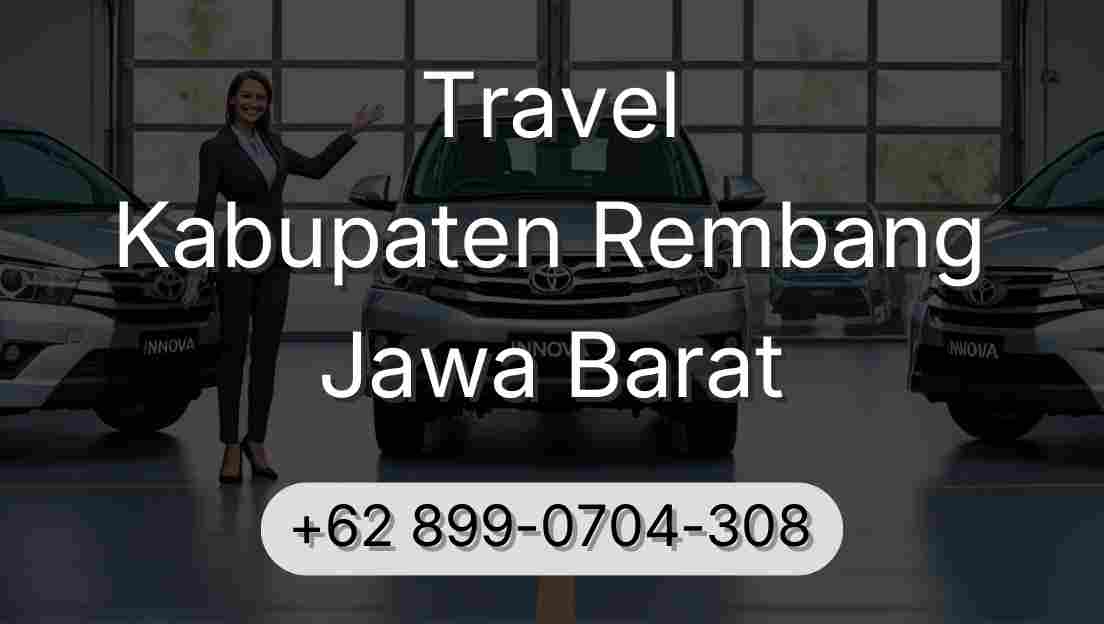 Travel Kabupaten Rembang Jawa Barat
