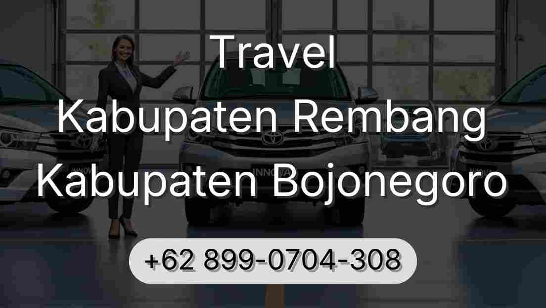 Travel Kabupaten Rembang Kabupaten Bojonegoro