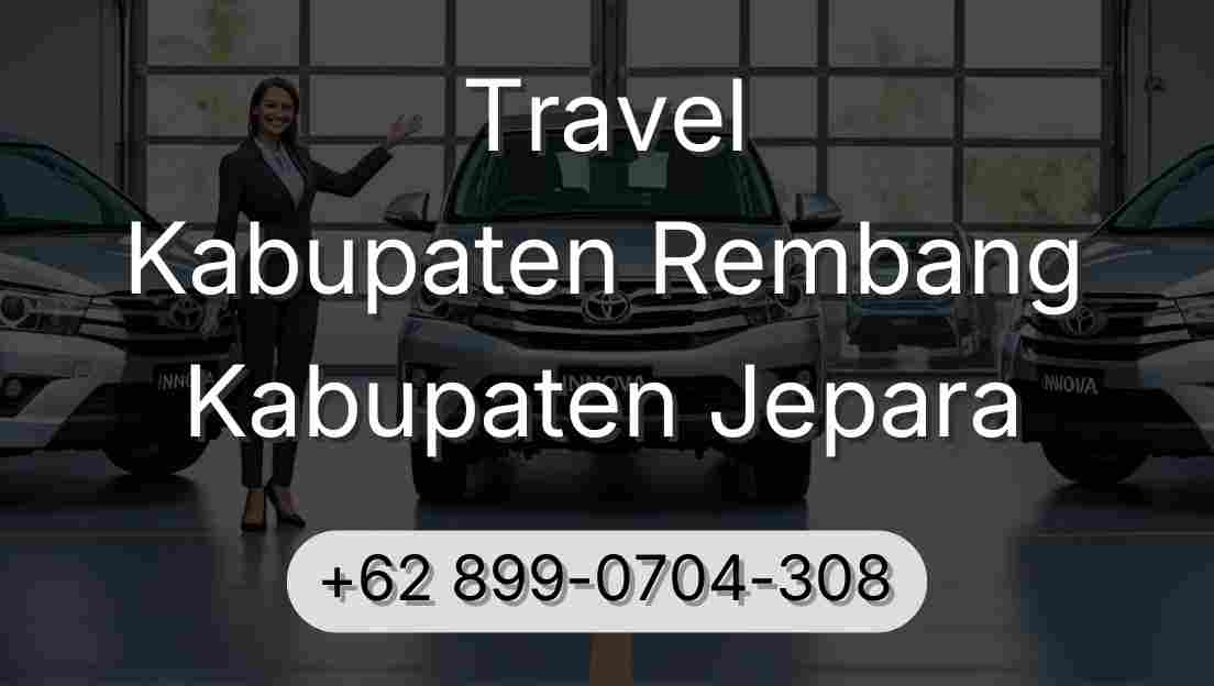 Travel Kabupaten Rembang Kabupaten Jepara
