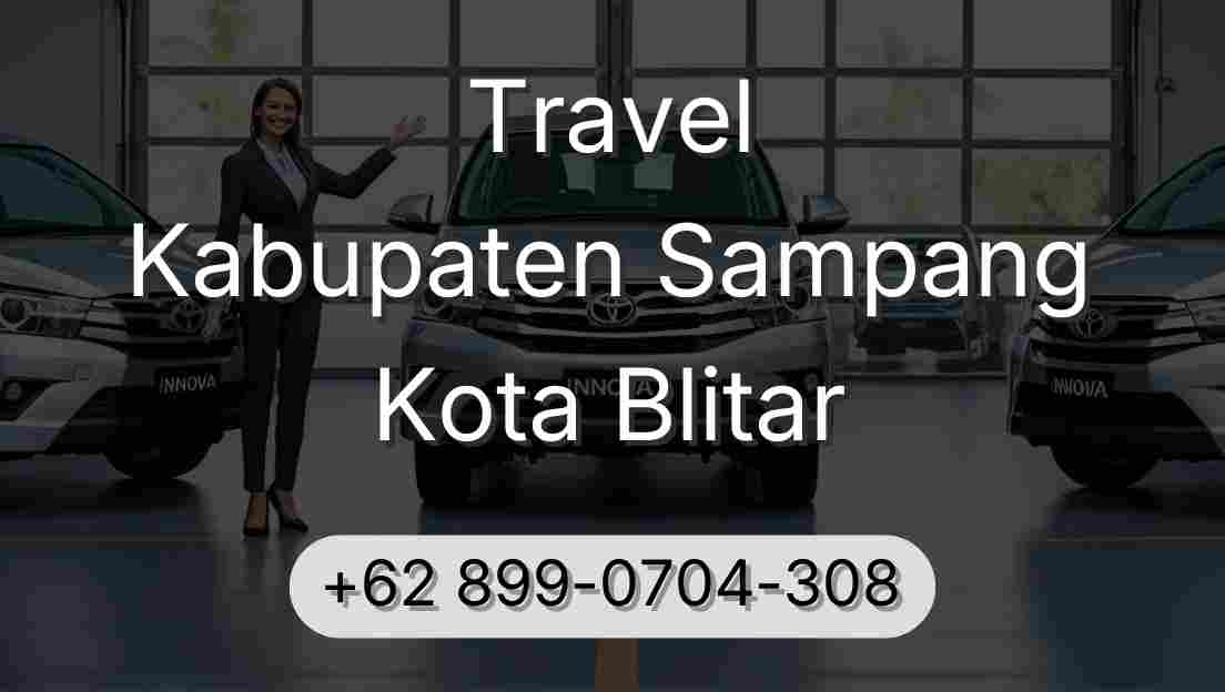 Travel Kabupaten Sampang Kota Blitar