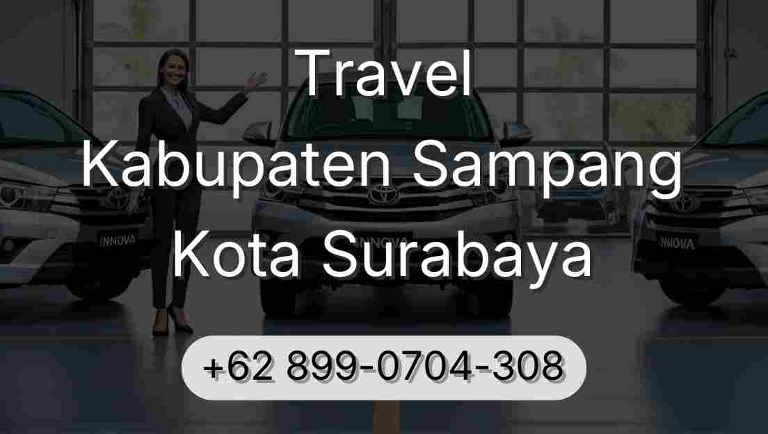 Travel Kabupaten Sampang Kota Surabaya