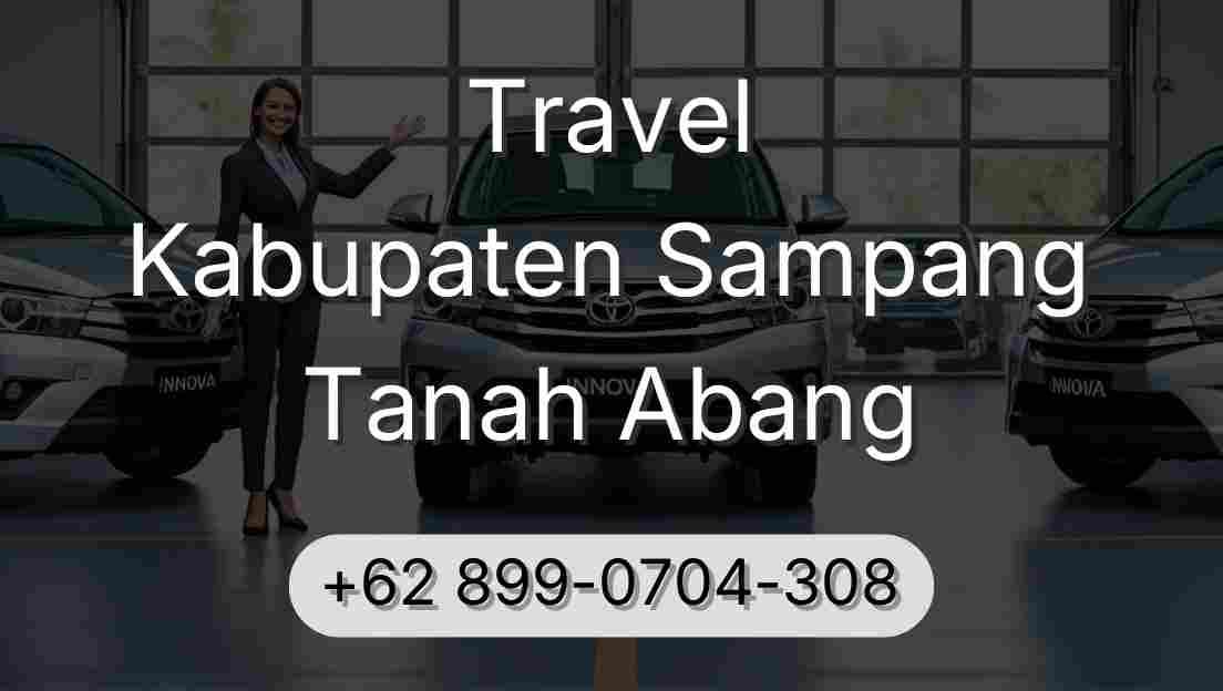 Travel Kabupaten Sampang Tanah Abang