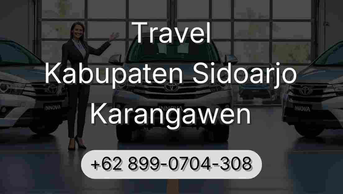 Travel Kabupaten Sidoarjo Karangawen