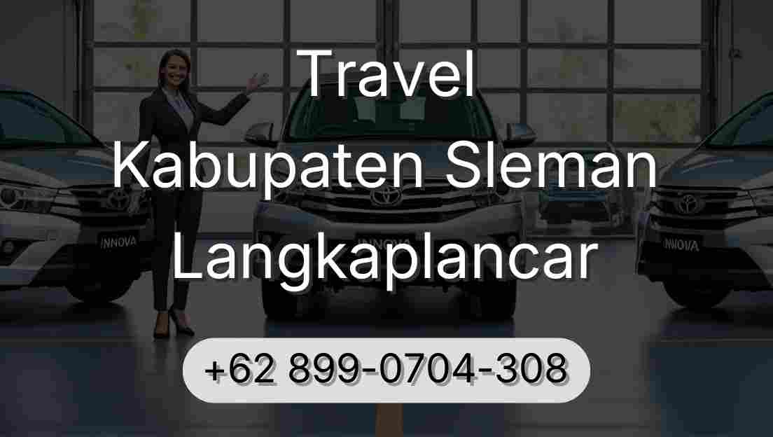 Travel Kabupaten Sleman Langkaplancar