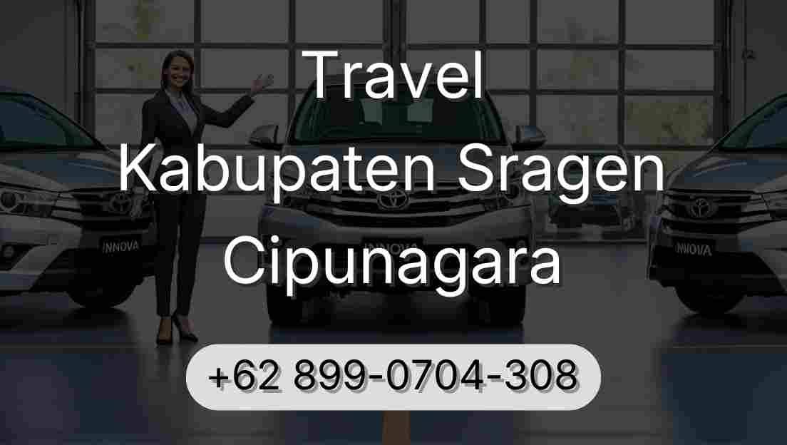 Travel Kabupaten Sragen Cipunagara