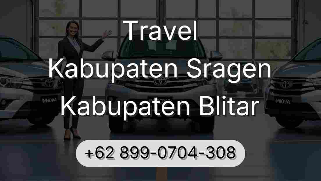 Travel Kabupaten Sragen Kabupaten Blitar