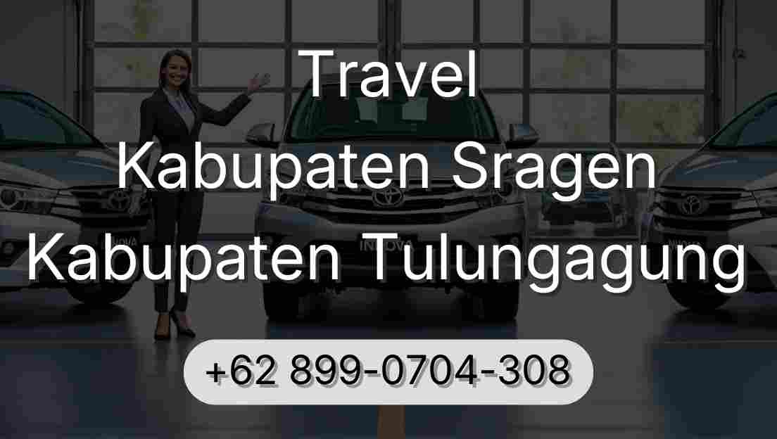 Travel Kabupaten Sragen Kabupaten Tulungagung