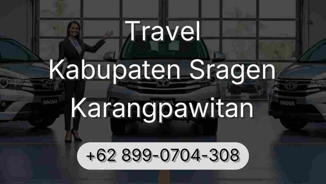 Travel Kabupaten Sragen Karangpawitan