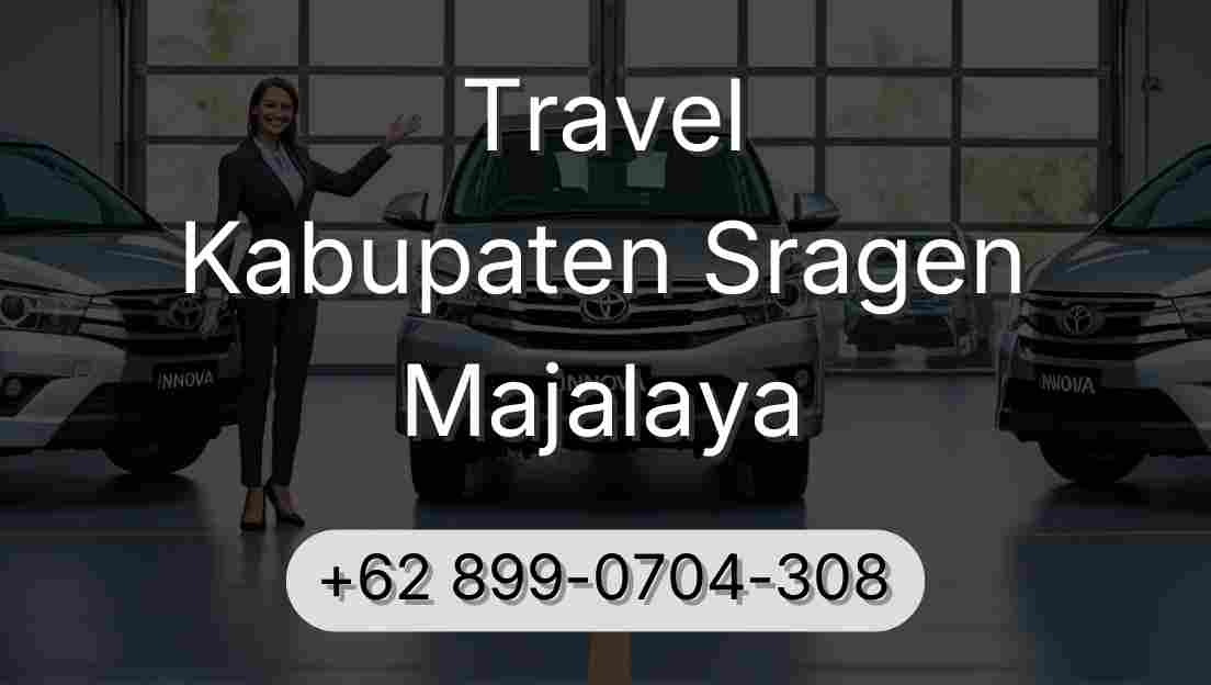 Travel Kabupaten Sragen Majalaya