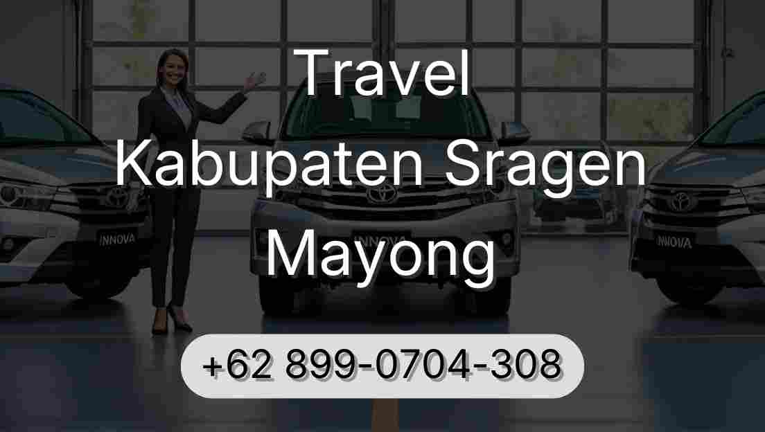 Travel Kabupaten Sragen Mayong
