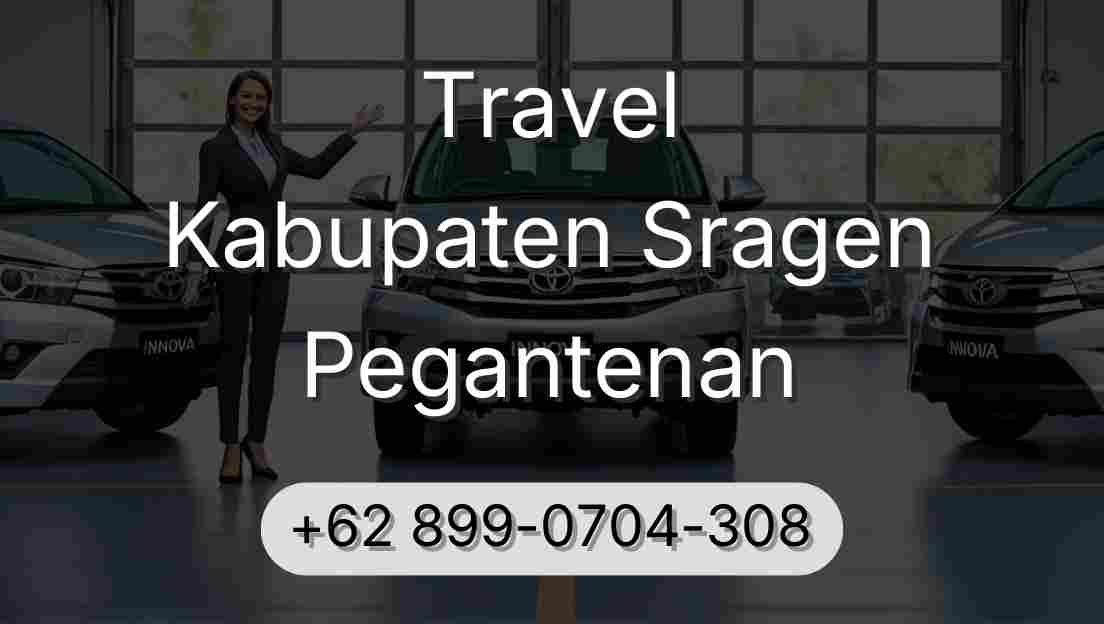Travel Kabupaten Sragen Pegantenan