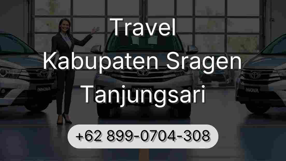 Travel Kabupaten Sragen Tanjungsari