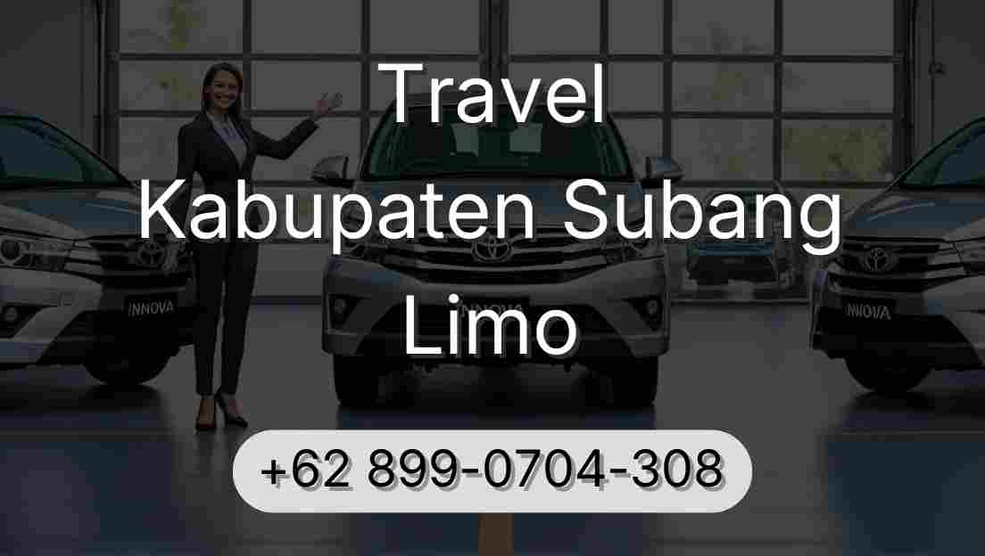 Travel Kabupaten Subang Limo