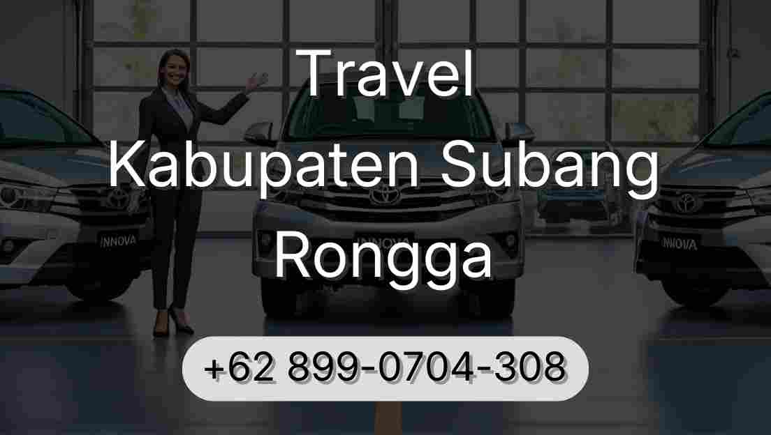 Travel Kabupaten Subang Rongga