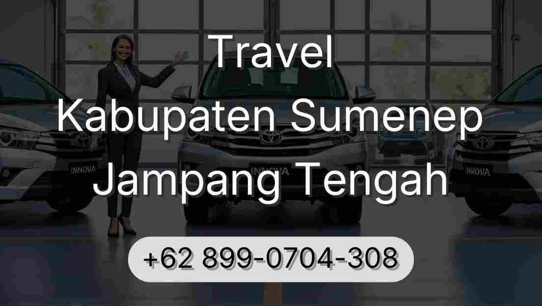 Travel Kabupaten Sumenep Jampang Tengah