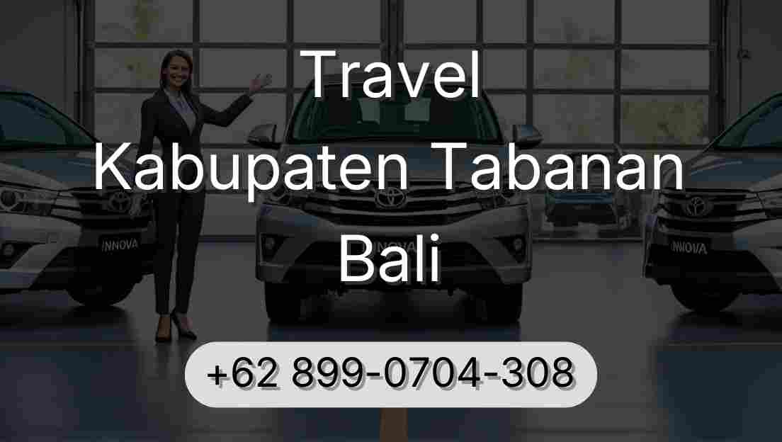 Travel Kabupaten Tabanan Bali