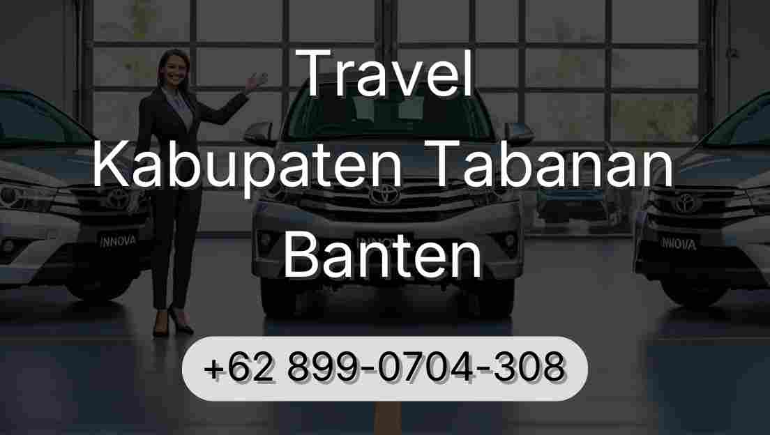Travel Kabupaten Tabanan Banten