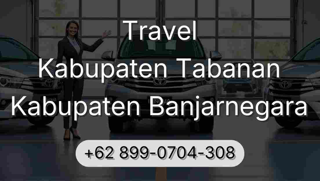 Travel Kabupaten Tabanan Kabupaten Banjarnegara