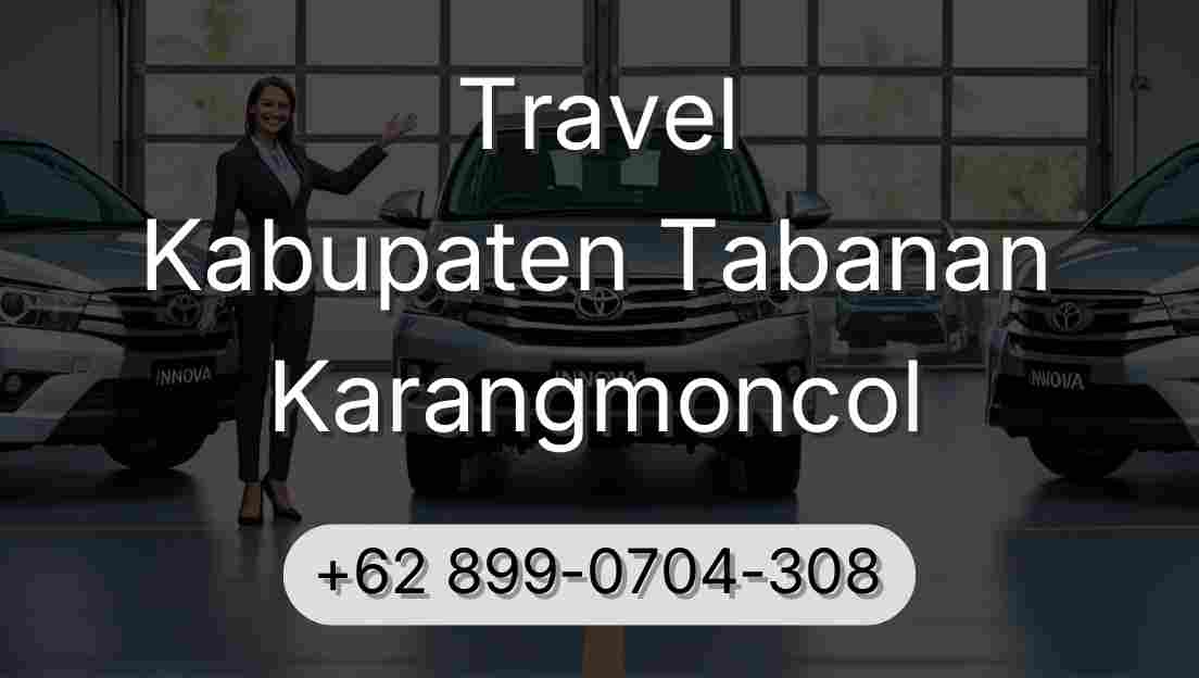 Travel Kabupaten Tabanan Karangmoncol