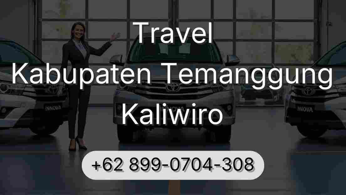 Travel Kabupaten Temanggung Kaliwiro