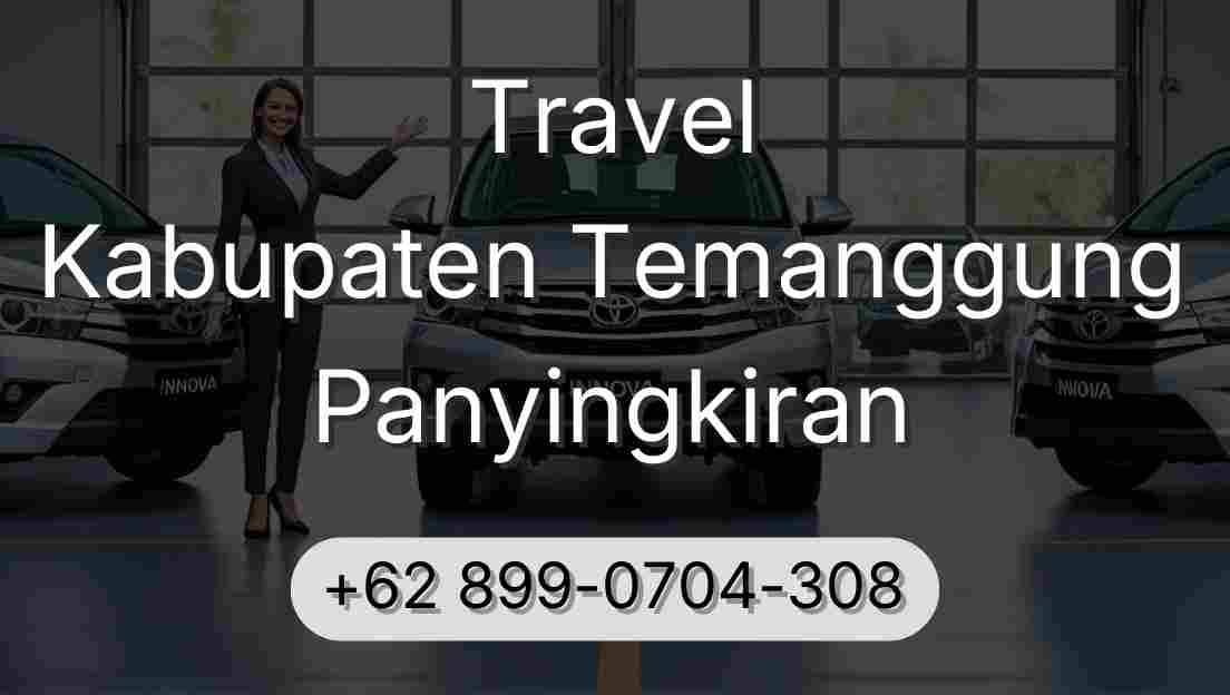 Travel Kabupaten Temanggung Panyingkiran