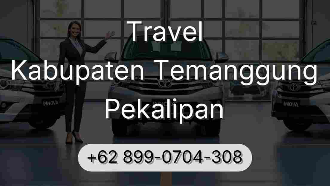 Travel Kabupaten Temanggung Pekalipan